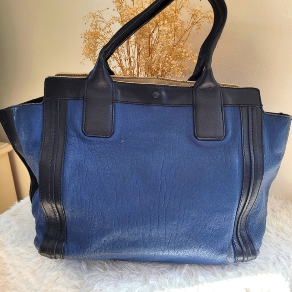 Chloé Allison blue tote bag - Picture 3 of 10